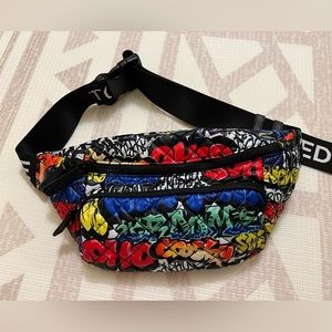 NWT MZ Wallace Metro Sling Bag in Multi Graffiti